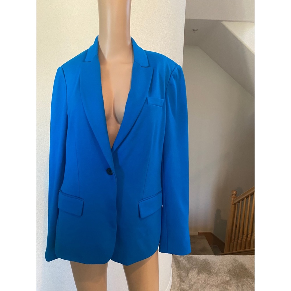 Vince Camuto Blue Blazer Size 10